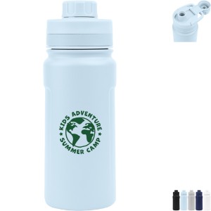 Leslie Recycled Stainless Steel Bottle, 18oz. - HT7471
