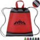 Reflective Non-Woven Drawstring Backpack - Direct Import