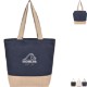 Recycled AWARE™ Cotton Canvas Jute Tote