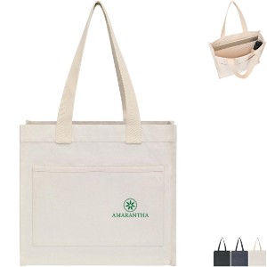 Recycled AWARE™ Cotton/Poly Pocket Tote - GM2822