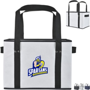 Recycled Non-Woven Collapsible Box Tote - GM2807
