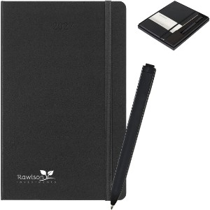 Moleskine® Hard Cover Large 12-Month Weekly 2027 Planner & GO Pen Gift Set - GM2826