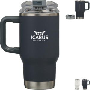 Igloo® Recycled Stainless Steel Travel Tumbler, 18oz. - GM2835