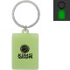 Rectangle Silicone Glow in the Dark Keychain
