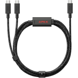 Native Union® Belt Cable 2-in-1 USB-C to USB-C & USB-C Cable - GM2857