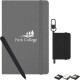 Moleskine® Large Notebook, GO Pen & Mini Notebook Charm Gift Set