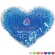 Large Heart Full Color Aqua Pearls™ Hot & Cold Pack