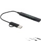 Sprint Recycled Aluminum 4-Port USB-A & USB-C Hub
