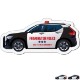 Police SUV Shaped Magnet