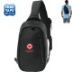 Nike® Commute Nylon/Poly Sling Bag