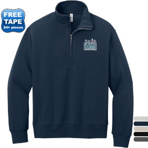 Bella + Canvas® 10 oz. Heavyweight 1/2 Zip Unisex Sweatshirt - WJ7386