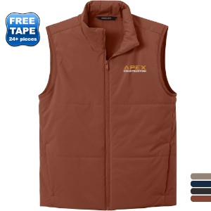 MERCER+METTLE™ Brookline Quilted Polyester Men's Vest - WJ7415