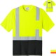 CornerStone® ANSI 107 Class 2 Short Sleeve Mesh Blocked Men's Tee