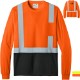 CornerStone® ANSI 107 Class 2 Long Sleeve Mesh Blocked Men's Tee
