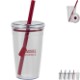 Anna Recycled Acrylic Straw Tumbler, 15oz.