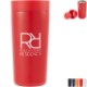 Maddie Recycled Vacuum Tumbler w/ 360° Lid, 16oz.