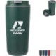 Cooper Recycled Double Wall Plastic Tumbler w/ Hinging Flap Lid, 16oz.