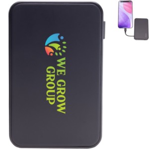 mophie® Powerstation Plus Mini 5K Power Bank w/ Integrated USB-C Cable, 5000mAh - LD1138