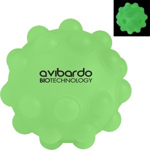 Glow-in-the-Dark Round Push Pop Ball - JN4050