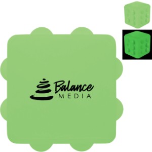 Glow-in-the-Dark Square Push Pop Ball - JN4051