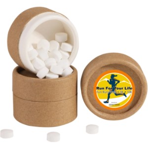 Sugar Free Mints in Recyclable Kraft Paper Container - WB1141