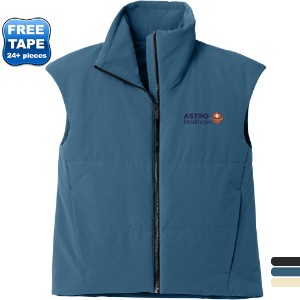 MiiR® Sashiko Recycled Nylon/Spandex Stretch Puffy Ladies' Vest - WJ7435