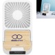 Cool & Connect 4-in-1 Desk Fan with Wireless Charger and Digital Clock