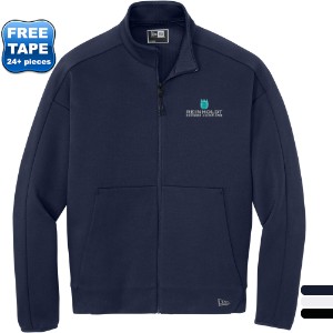 New Era® Double Back Poly/Cotton Men's Full-Zip - WJ7445