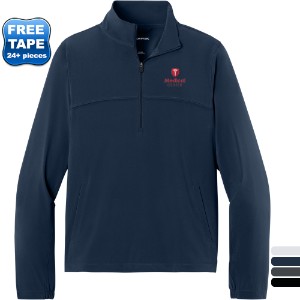 Sport-Tek® Repeat Poly/Spandex Ladies' 1/2 Zip - WJ7470