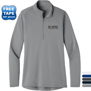 Port Authority® Wearever Performance Poly Pique Ladies' 1/4-Zip - WJ7463