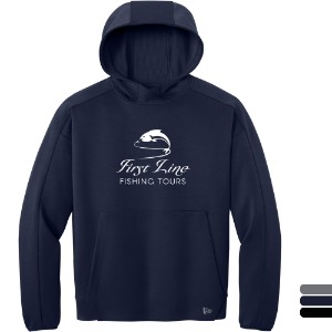 New Era® Double Back Poly/Cotton Men's Pullover Hoodie - WJ7447