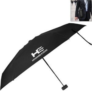 Mini Telescopic 100% rPET Crossbody Umbrella, 38" Arc - HT7488