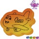 Mood™ Color Changing Airplane Die Cut Eraser