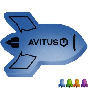 Mood™ Color Changing Rocket Ship Die Cut Eraser - AK2100