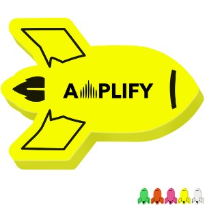 Rocket Ship Die Cut Eraser - AK9901