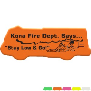 Fire Truck Die Cut Eraser - AK9905