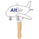 Airplane Shape Hand Fan