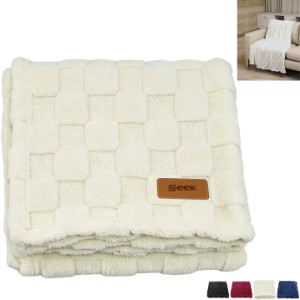 Riviera Soft-Plush Checkerboard Blanket, 46" x 63" - AR2389
