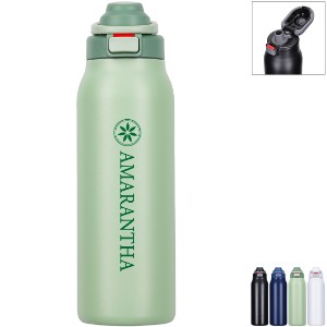 SENSO® Mission 2 in 1 Sip & Chug Duoflow Vacuum Insulated Bottle, 32oz. - AR2392