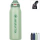 SENSO® Mission 2 in 1 Sip & Chug Duoflow Vacuum Insulated Bottle, 32oz.