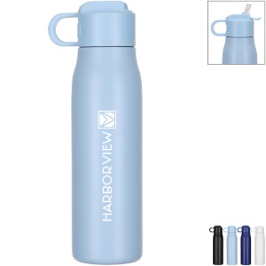SENSO® Lakeway Vacuum Insulated Bottle w/ Push-Button, 22oz. - AR2393