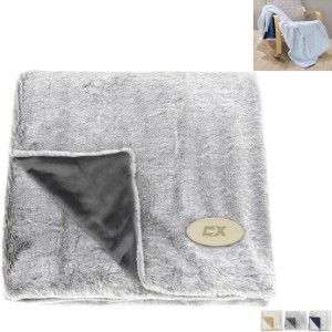 Maya Soft-Plush Fur Blanket, 61" x 49" - AR2482