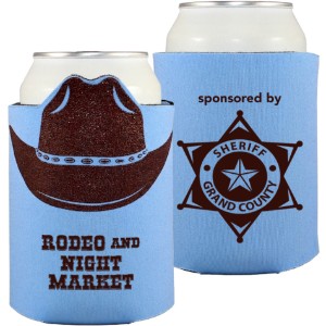 Cowboy Hat Crazy Frio Can Cooler - ZB1050