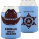 Cowboy Hat Crazy Frio Can Cooler