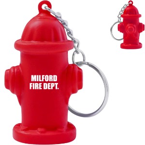 Fire Hydrant Stress Reliever Keychain - JN7080