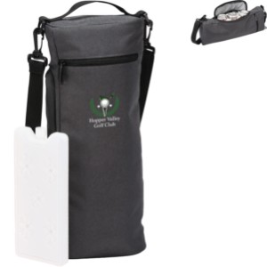 EarthTrendz™ 6 Can rPET Poly Golf Cooler - ST9494