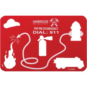 Fire Prevention Poly Stencil - STN305