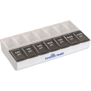 Weekly AM/PM Pill Box Organizer - WO2602