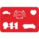 911 Theme Poly Stencil