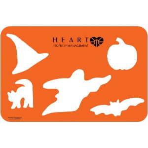 Halloween Poly Stencil - STN315